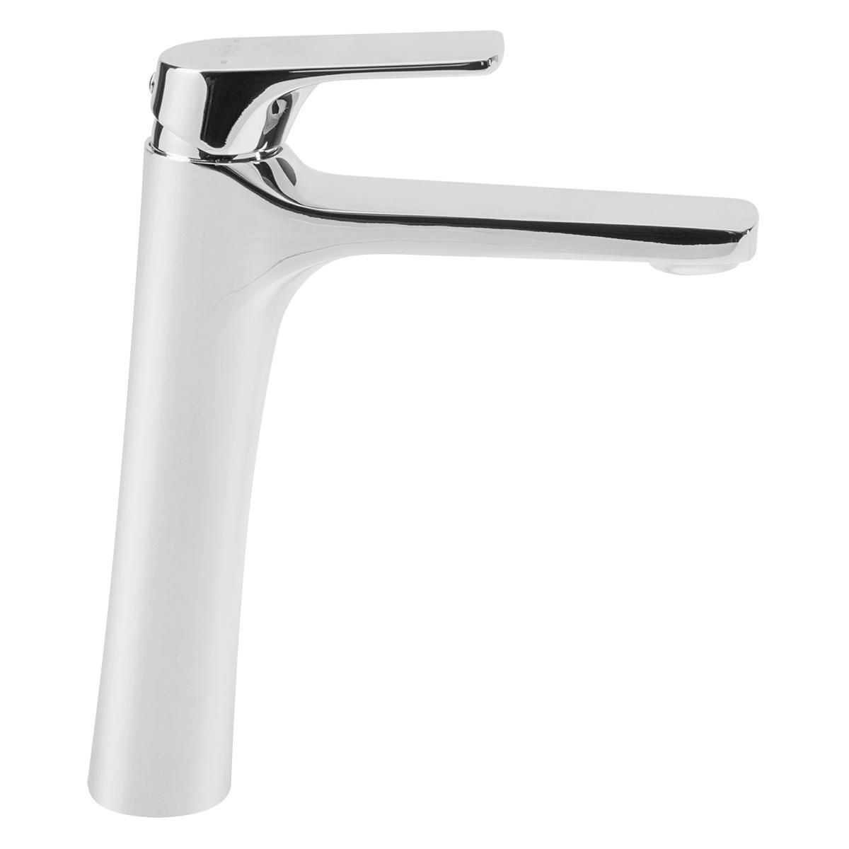 TREBOL - Monomando para Lavatorio en Bronce Cromado Plateado