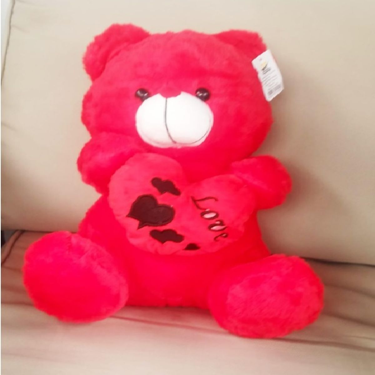 GENERICO - PELUCHE ROJO SAN VALENTIN