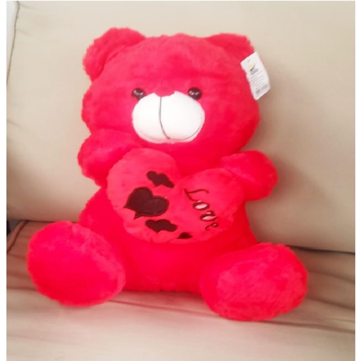 GENERICO - PELUCHE ROJO SAN VALENTIN