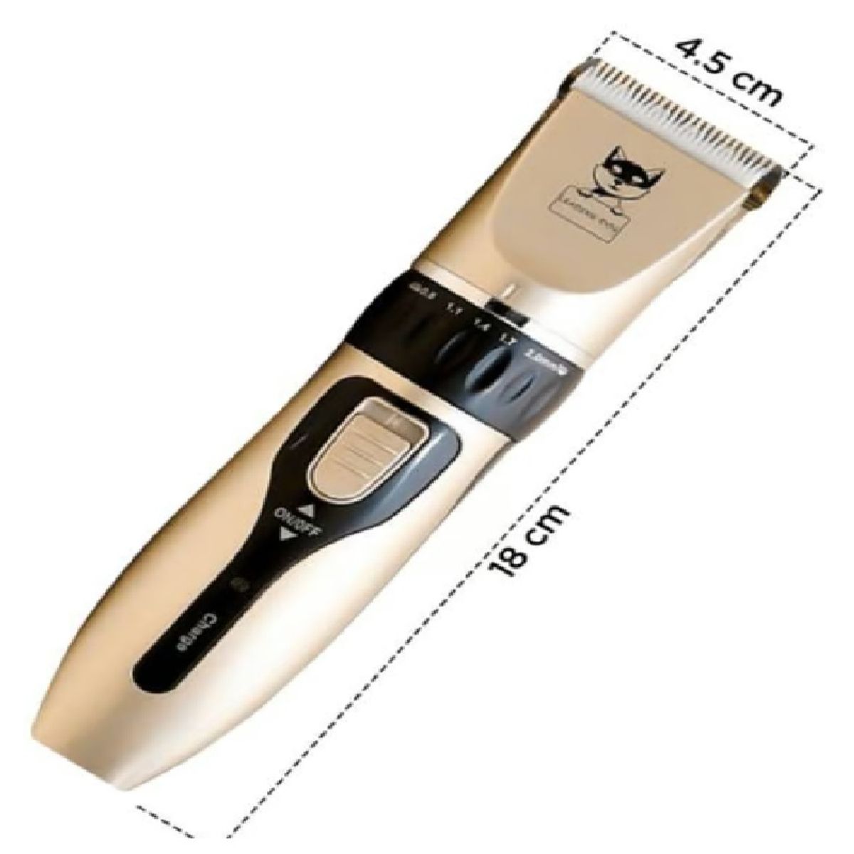 GENERICO - Cortadora Pelo Mascota Kit Inalambrico Silenciosa