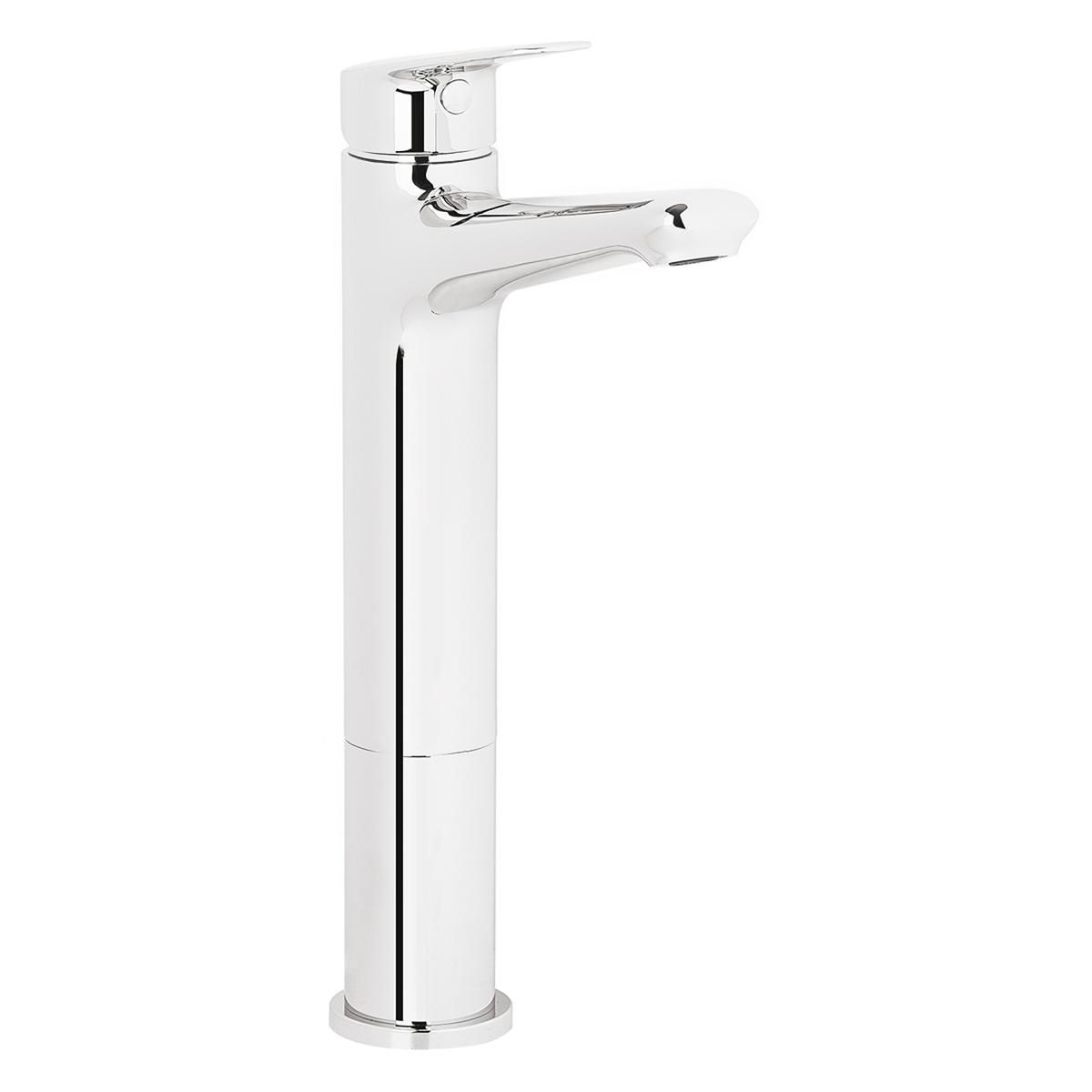 TREBOL - Monomando para Lavatorio en Bronce Cromado Plateado