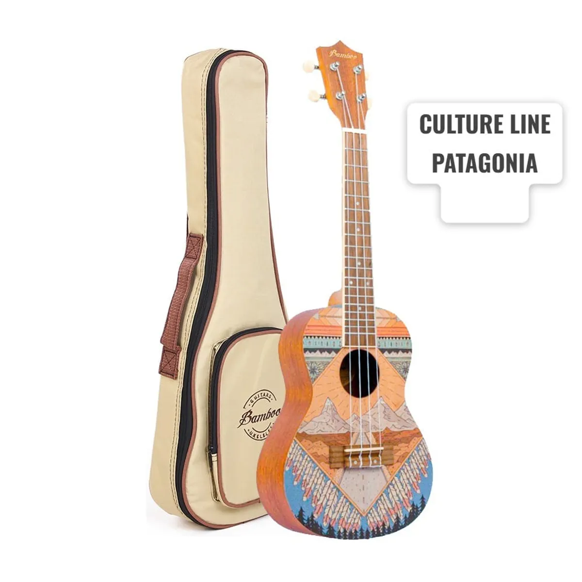 BAMBOO - Ukelele Concierto BAMBOO BU-23PATAGONIA