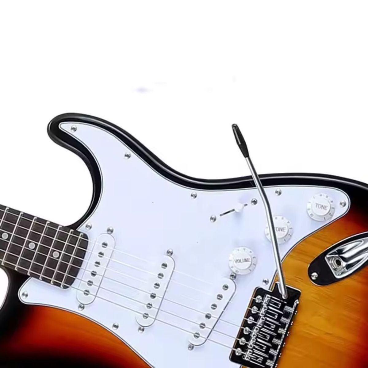 SOUND STAR - GUITARRA ELÉCTRICA Model STRATO SUNBURST - AFINADOR