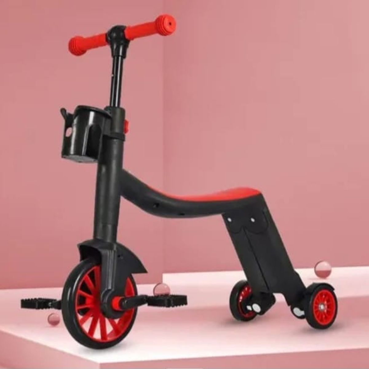 GENERICO - SCOOTER TRICICLO 3 EN 1 PARA NIÑOS Y NIÑAS