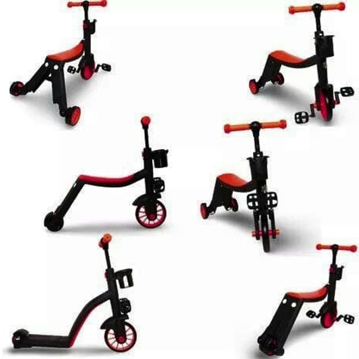 GENERICO - SCOOTER TRICICLO 3 EN 1 PARA NIÑOS Y NIÑAS