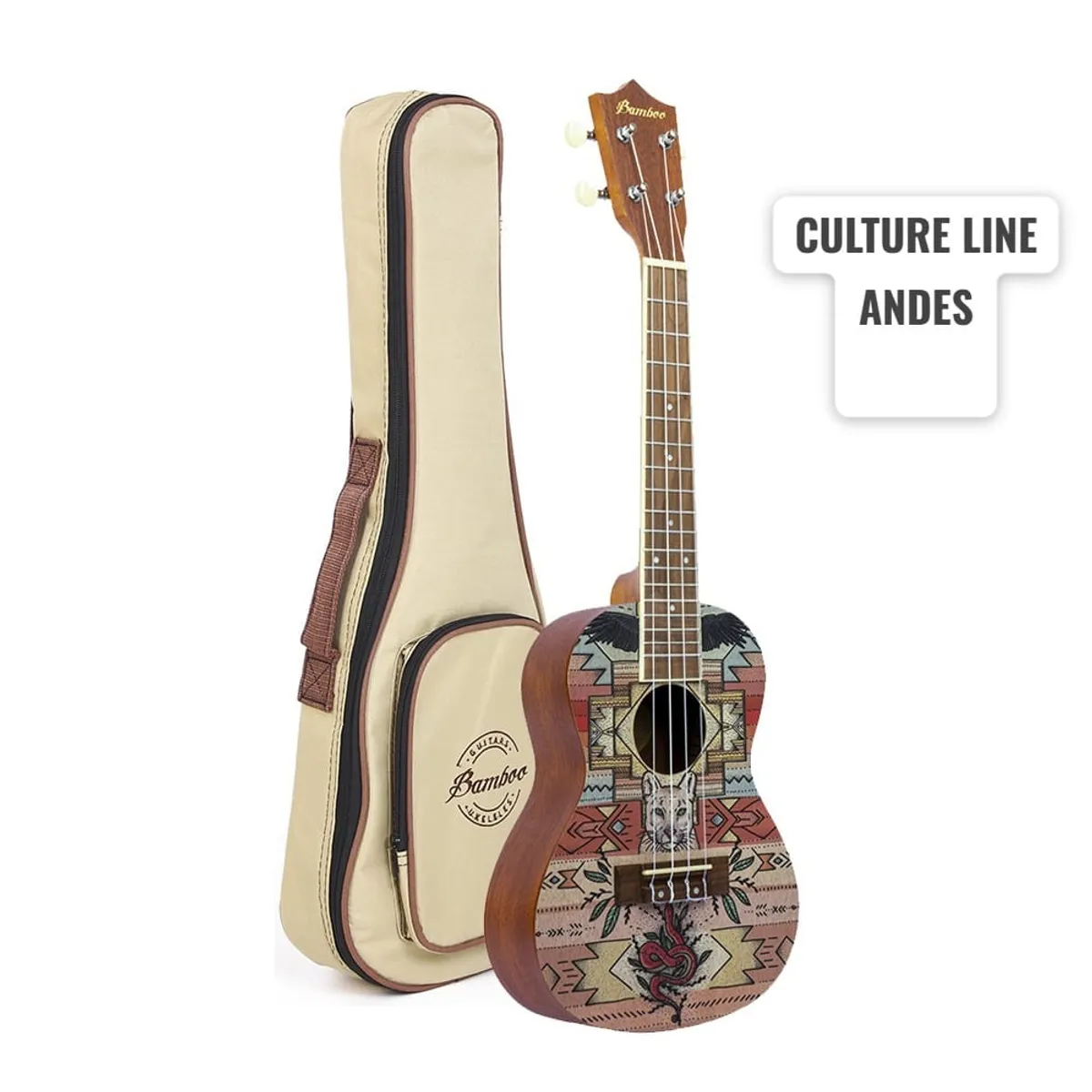 BAMBOO - Ukelele Concierto BAMBOO BU-23ANDES