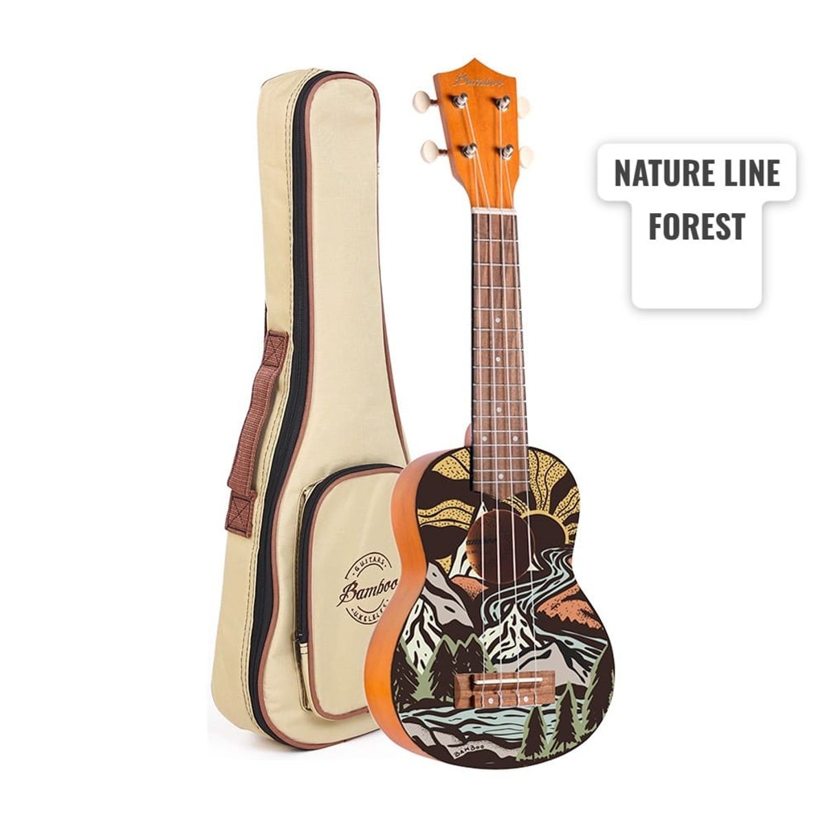BAMBOO - Ukelele Concierto BAMBOO BU-23FOREST