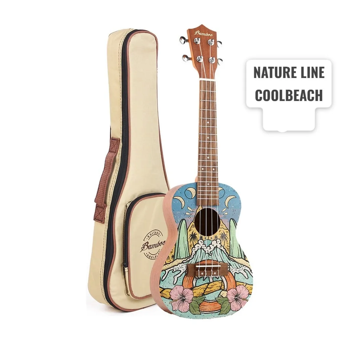 BAMBOO - Ukelele Concierto BAMBOO BU-23COOLBEACH