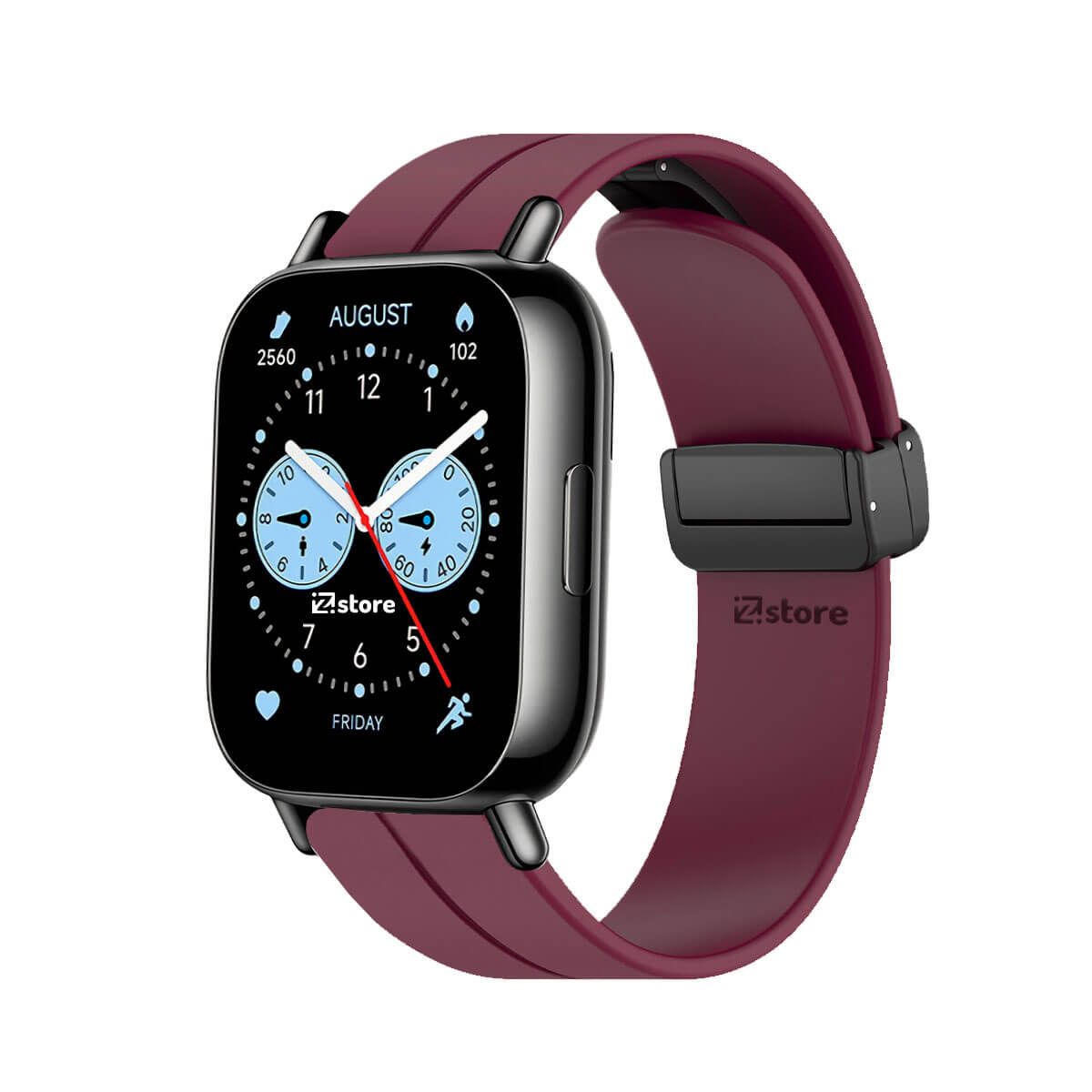 GENERICO - Correa Para Redmi Watch 5 Lite Broche Magnético Vino