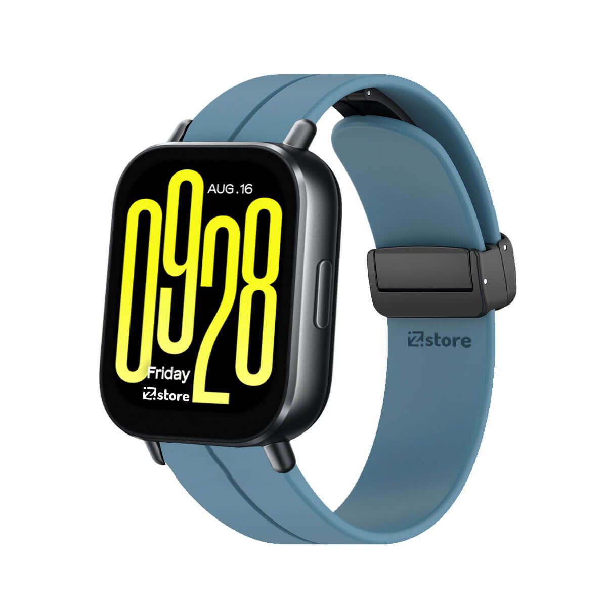 GENERICO - Correa Para Redmi Watch 5 Active Broche Magnético Azul Acero