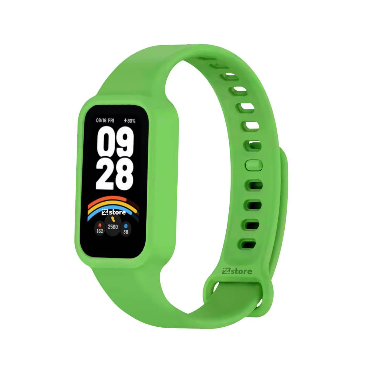 GENERICO - Correa Para Xiaomi Smart Band 9 Active Verde Limón