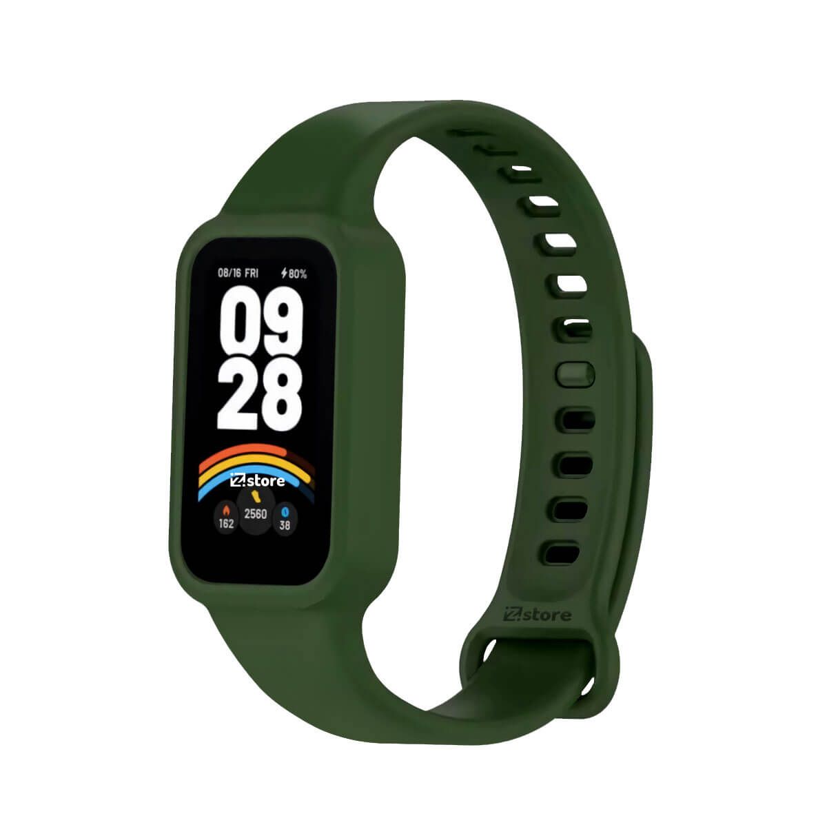 GENERICO - Correa Para Xiaomi Smart Band 9 Active Verde Militar