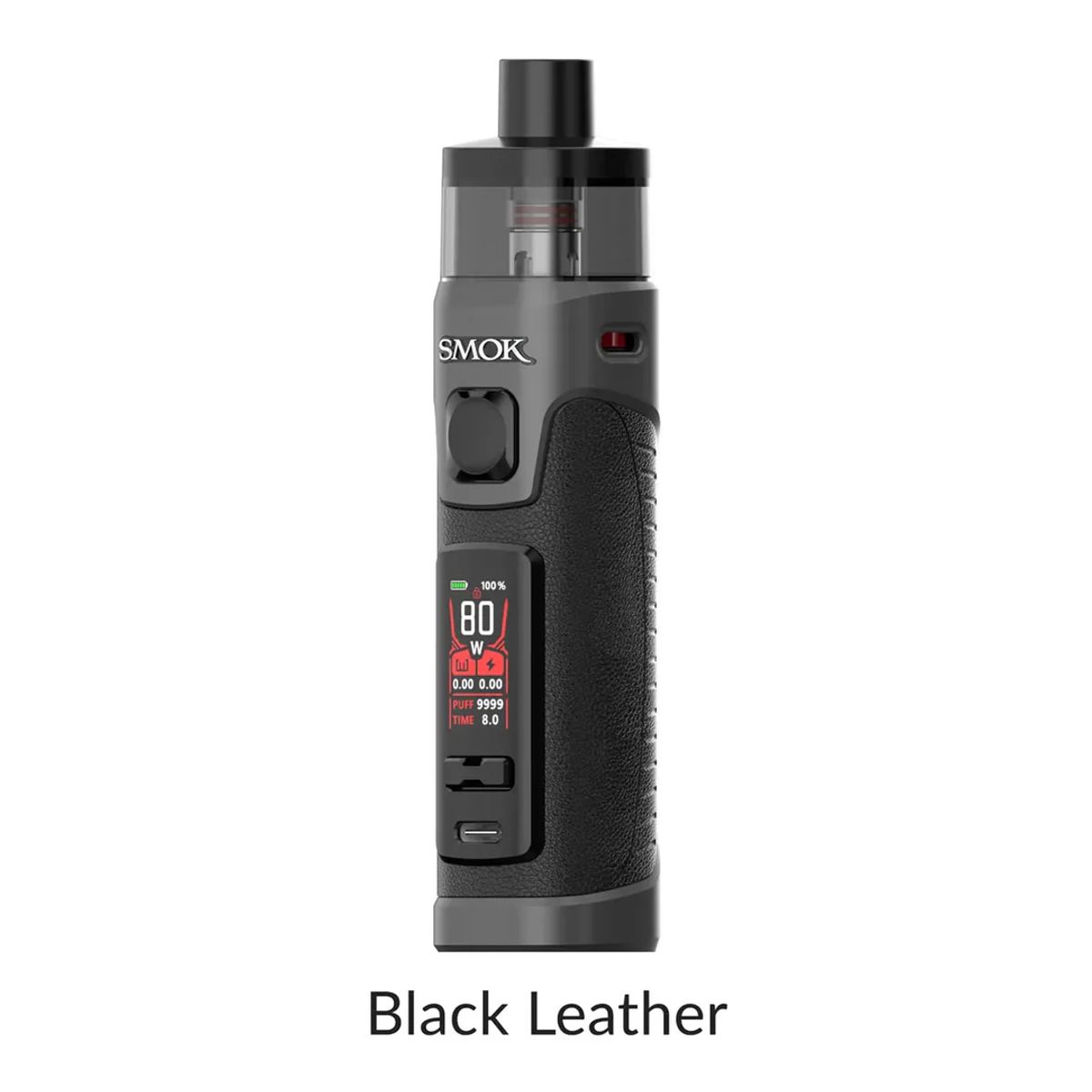 SMOK - SMOK RPM 5 Pro kit, 80W, 6,5 ml - Diseño: BLACK LEATHER
