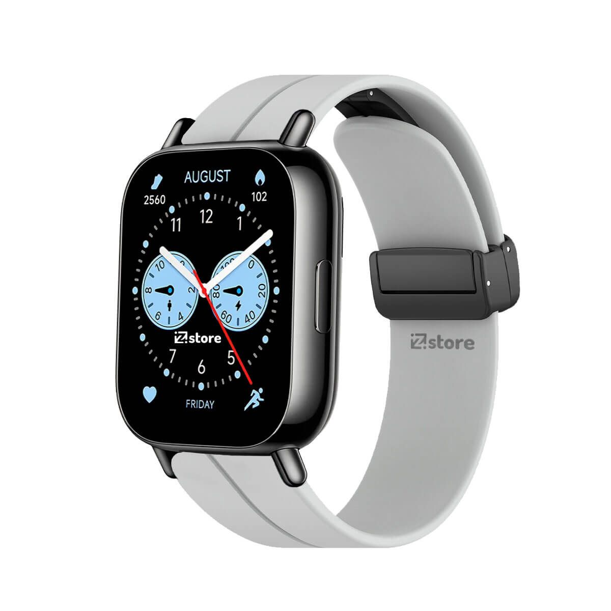 GENERICO - Correa Para Redmi Watch 5 Lite Broche Magnético Gris