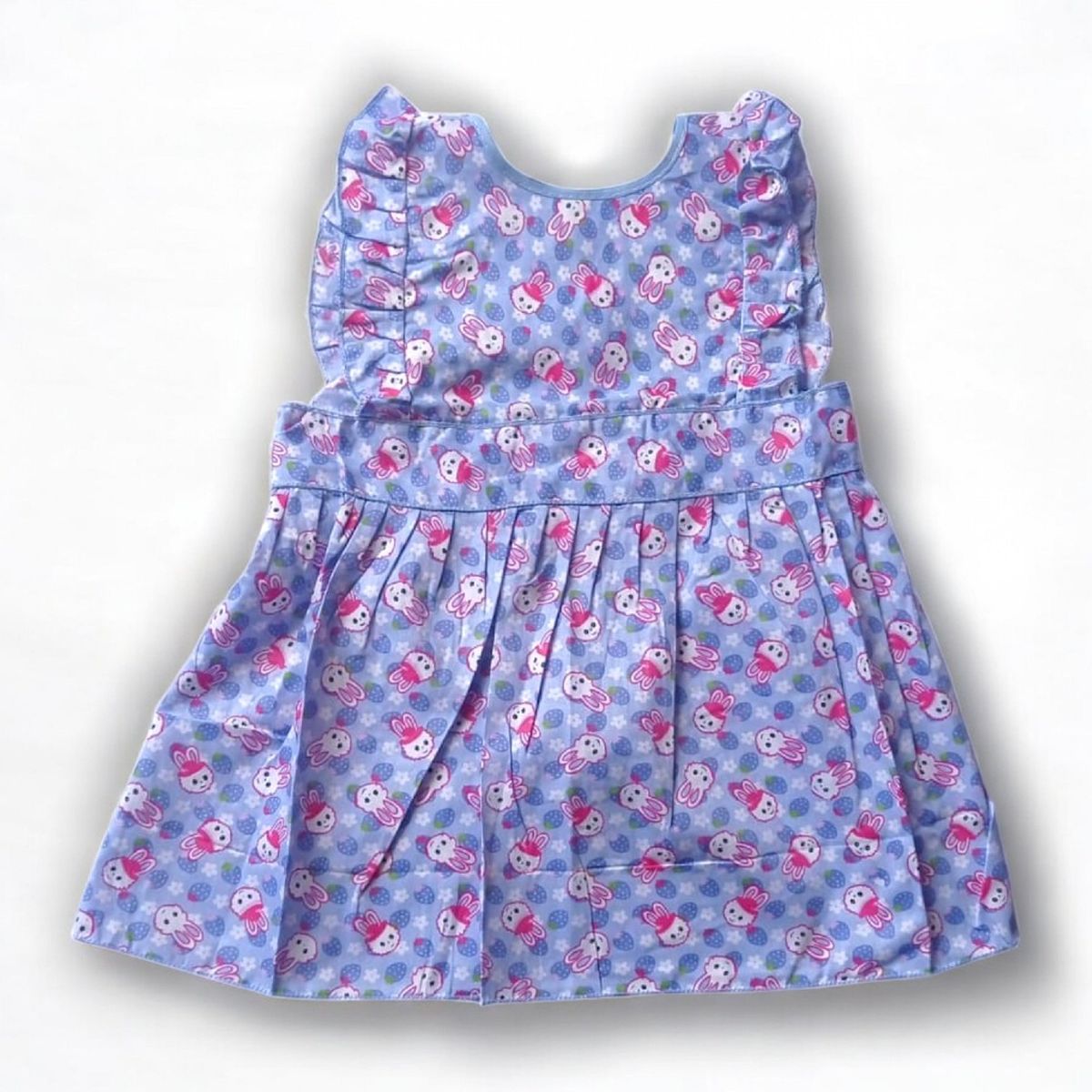 GENERICO - Mandil Escolar Infantil Kawaii Lila