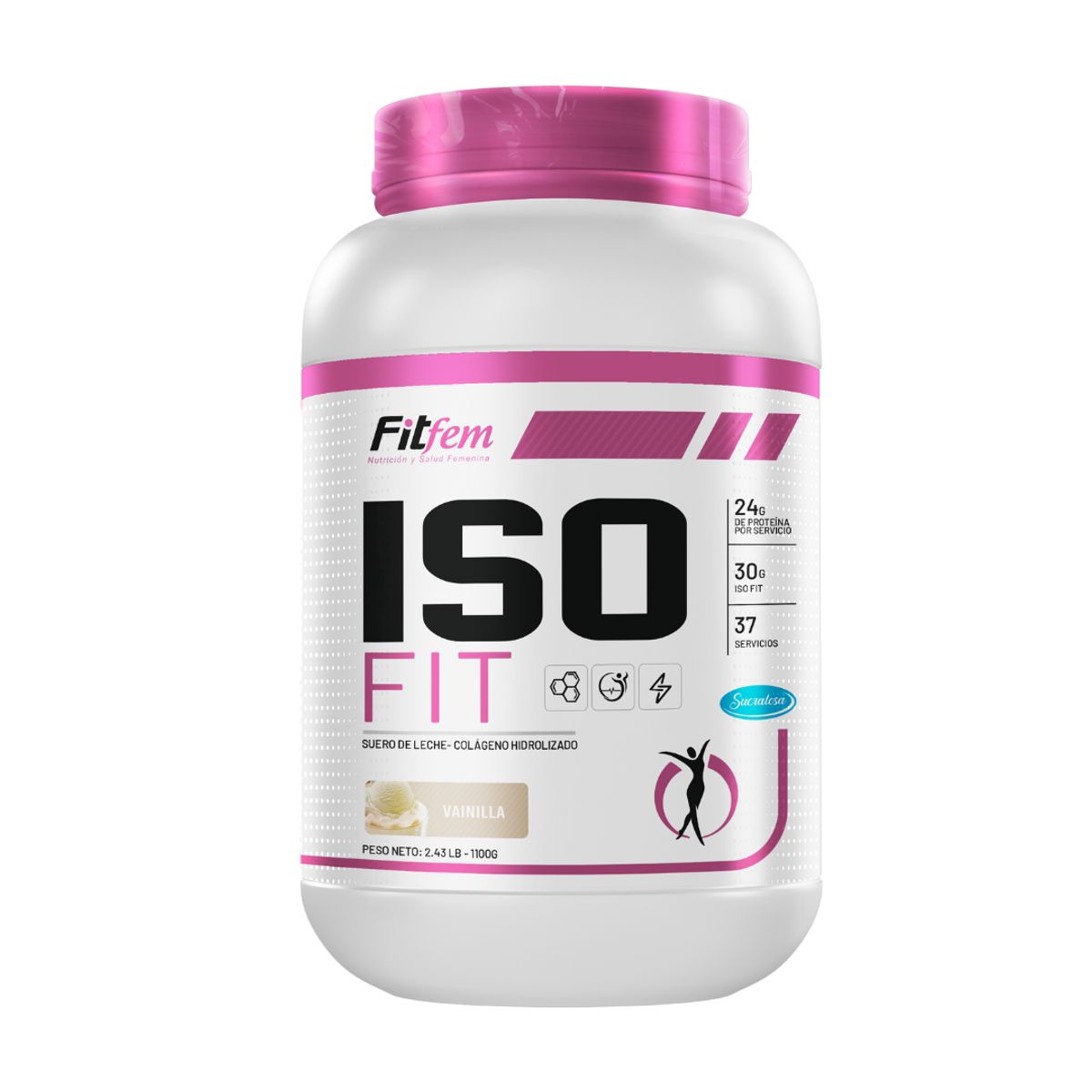 FITFEM - Proteína Iso Fit 1.1 KG Universe Nutrition Vainilla