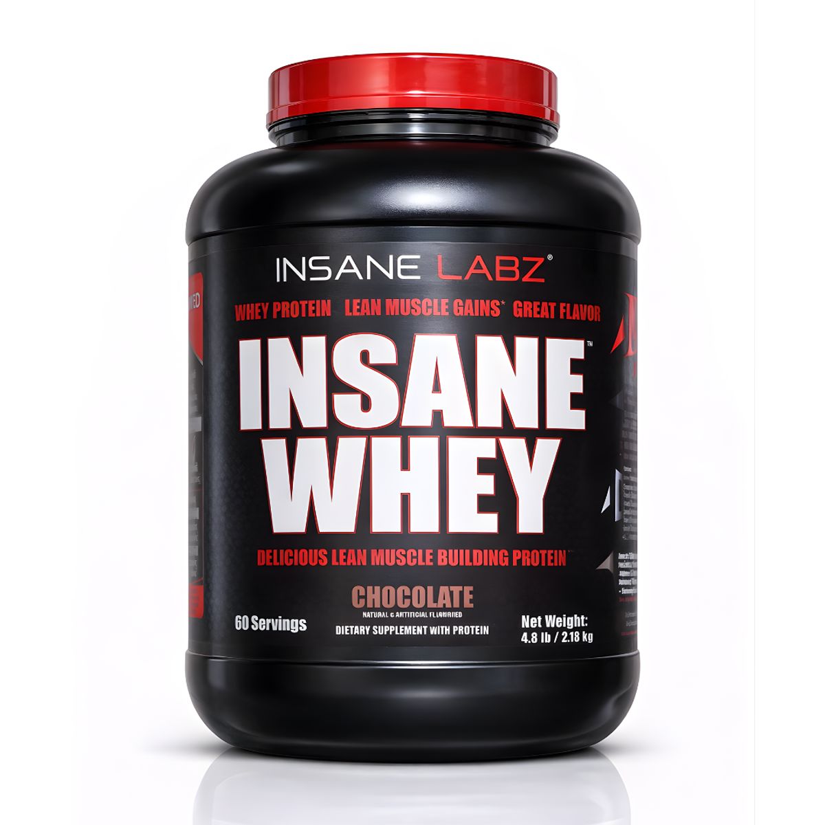 INSANE LABZ - Insane Whey 4.8 LB Proteina Whey Insane Labz - Chocolate + Shaker