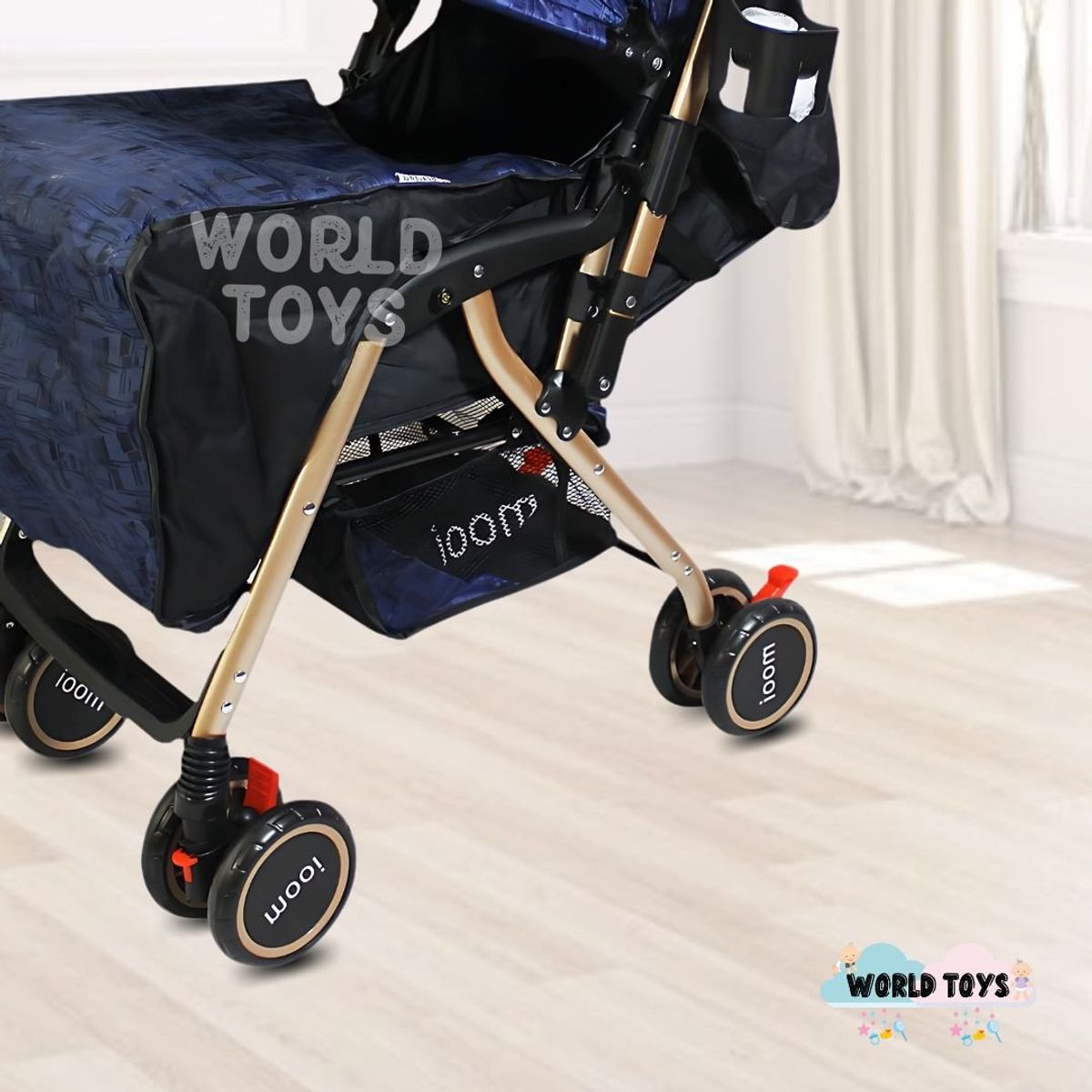 BEAUTIFUL - Coche Cuna de Paseo Beautiful «MOOI» Blue