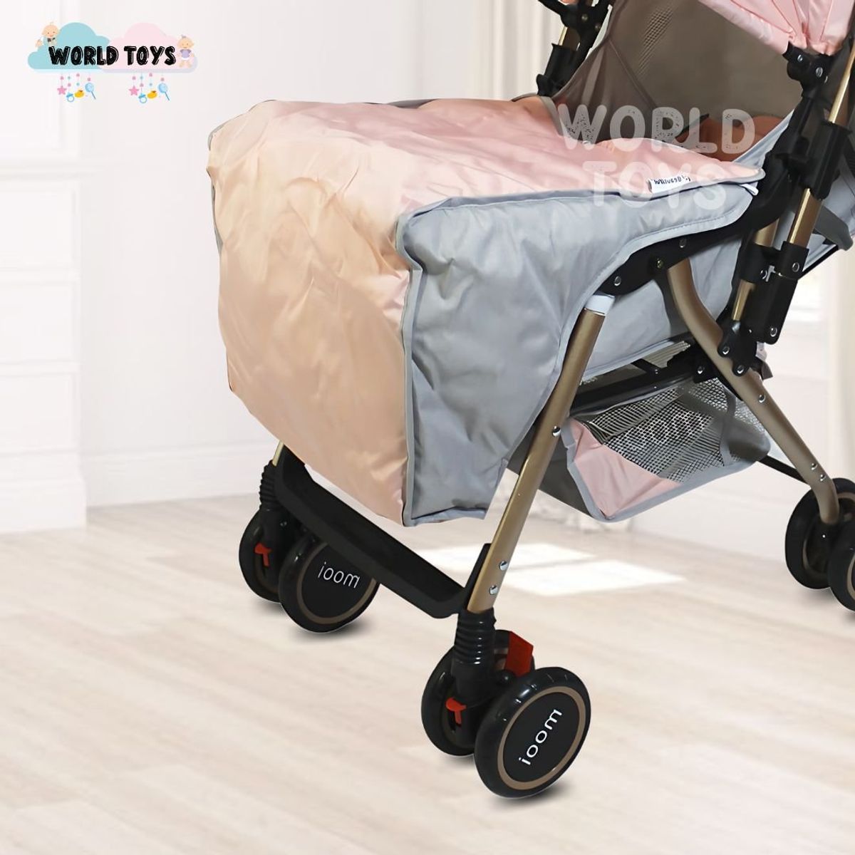BEAUTIFUL - Coche Cuna de Paseo Beautiful «MOOI» Light Pink