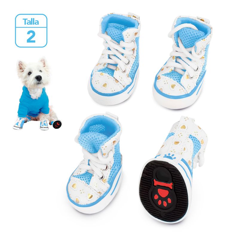 KELLER - Zapatos para Perros Mascotas Antideslizante CL Talla 2 JJ3
