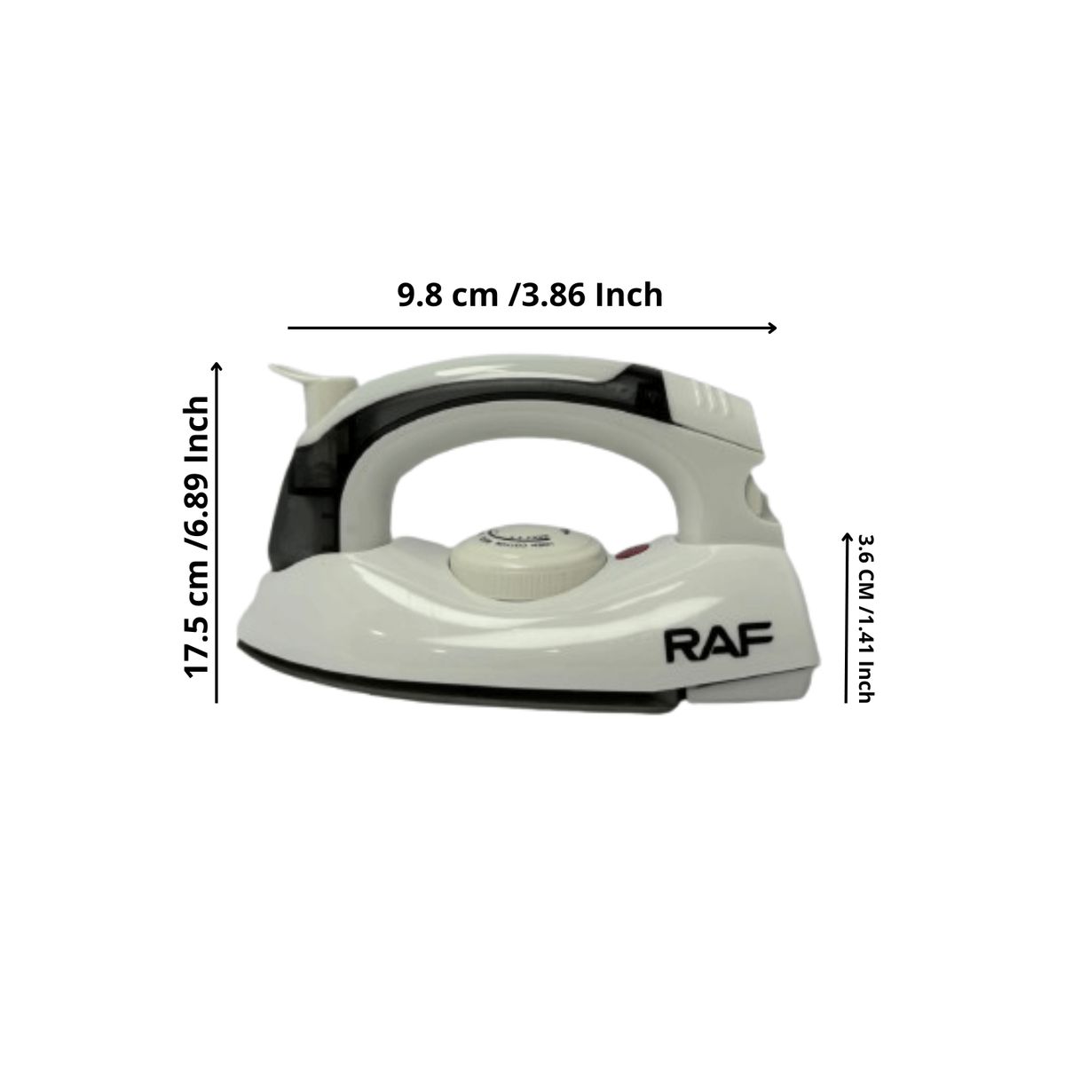 RAFF - Plancha a Vapor de Ropa For Travel