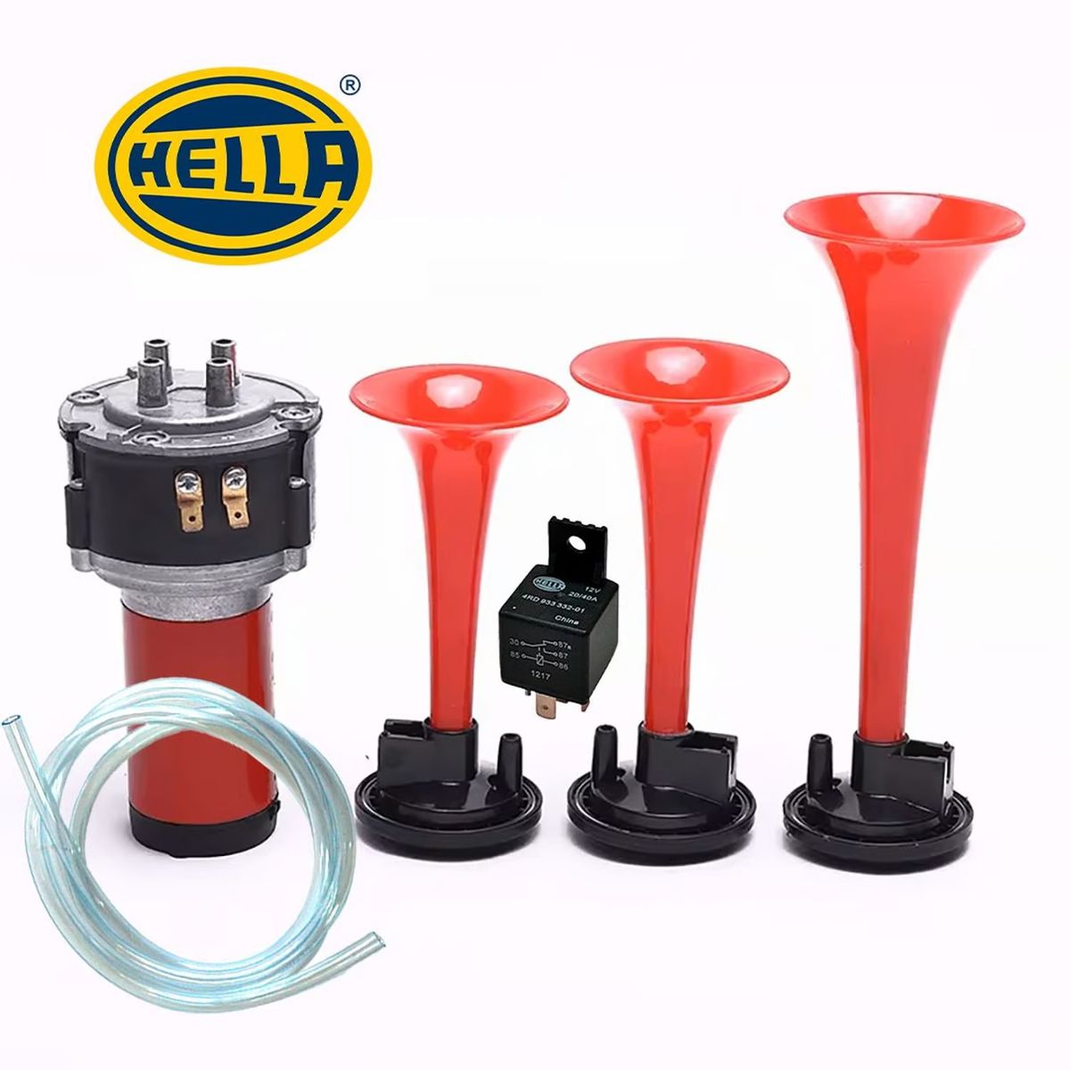 HELLA - Claxon Hella Musical 3 cornetas 12V