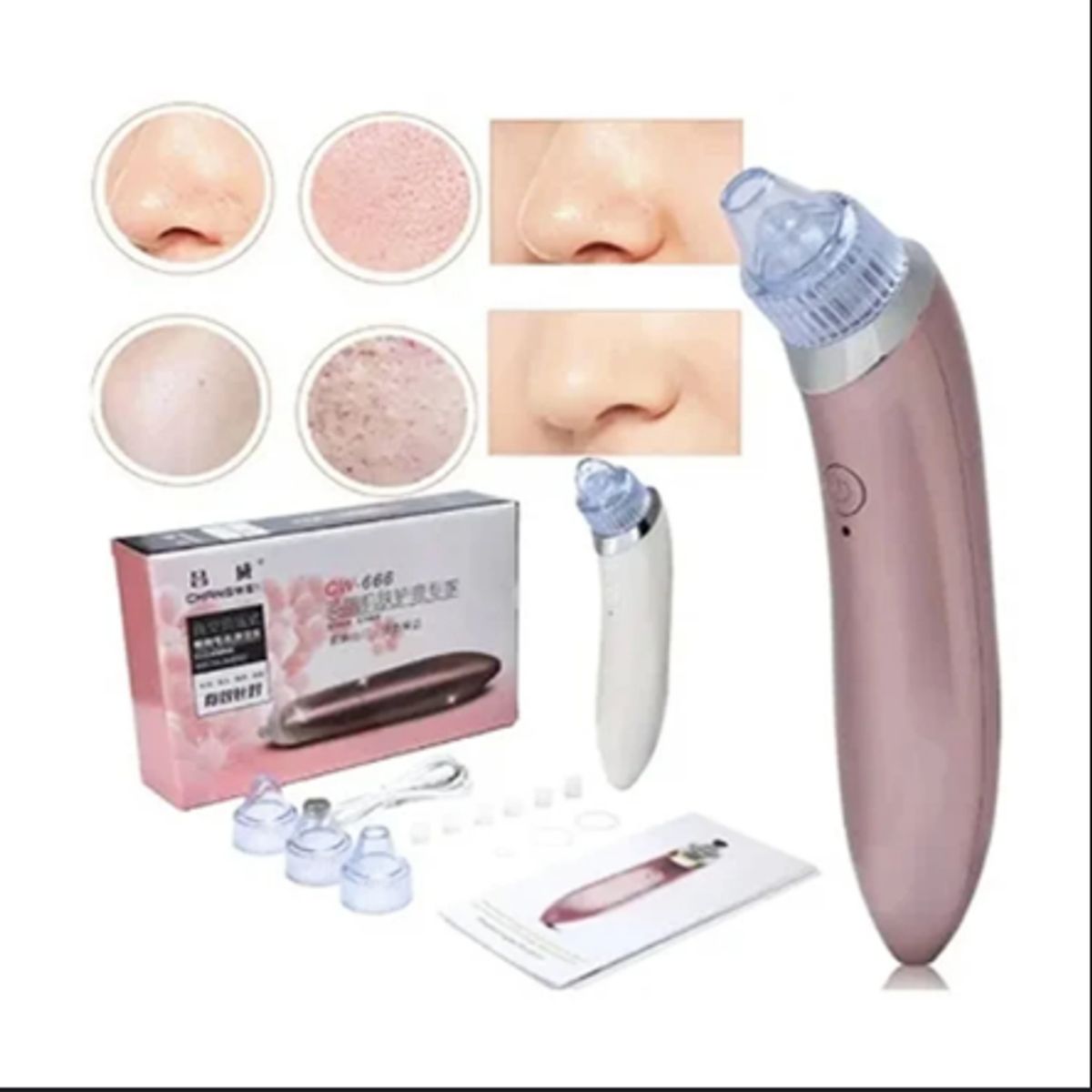 GENERICO - Removedor Succionador de Puntos Negros y Espinillas