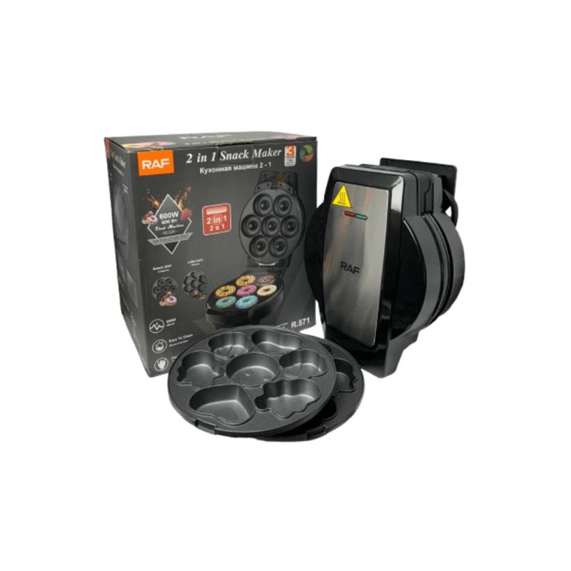 RAFF - Exclusiva Maquina 2 en 1 para donas - RAFF