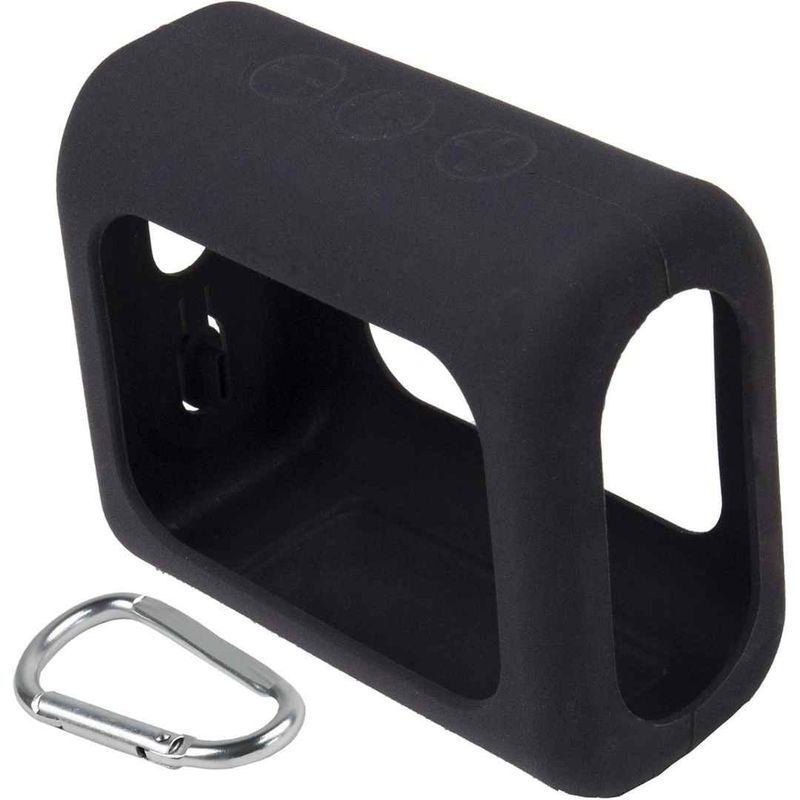 GENERICO - FUNDA CASE PROTECTOR SILICONA PARA JBL GO 3 COLOR NEGRO