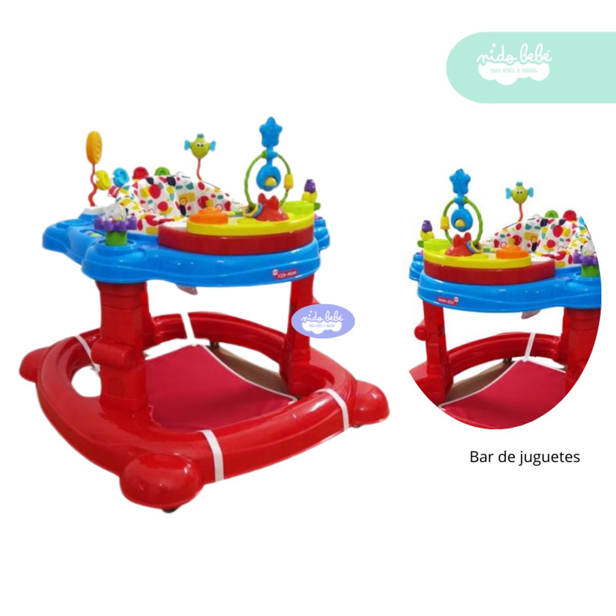 GENERICO - Andador Para Bebé Modelo RED TOYS