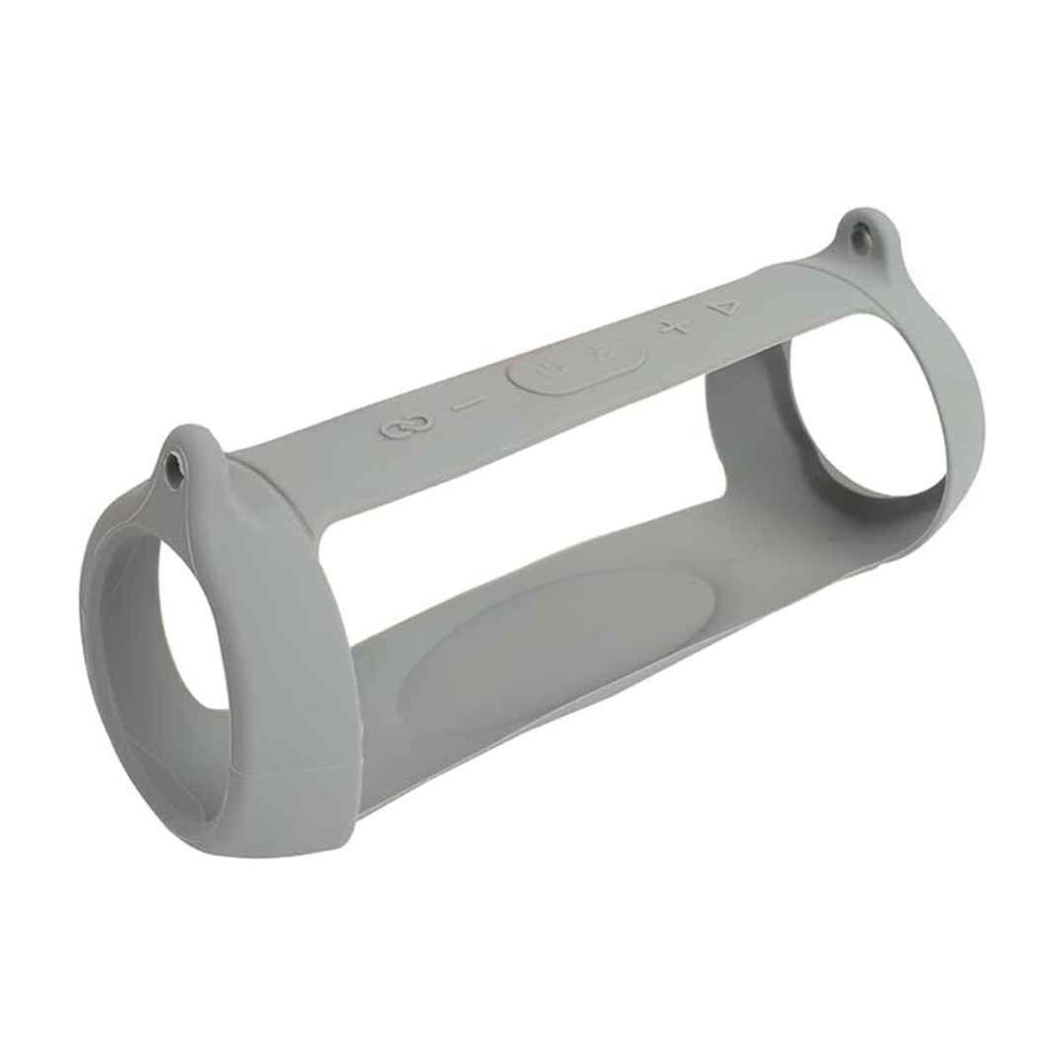 GENERICO - PROTECTOR FUNDA CASE DE SILICONA GRIS PARA JBL CHARGE 5