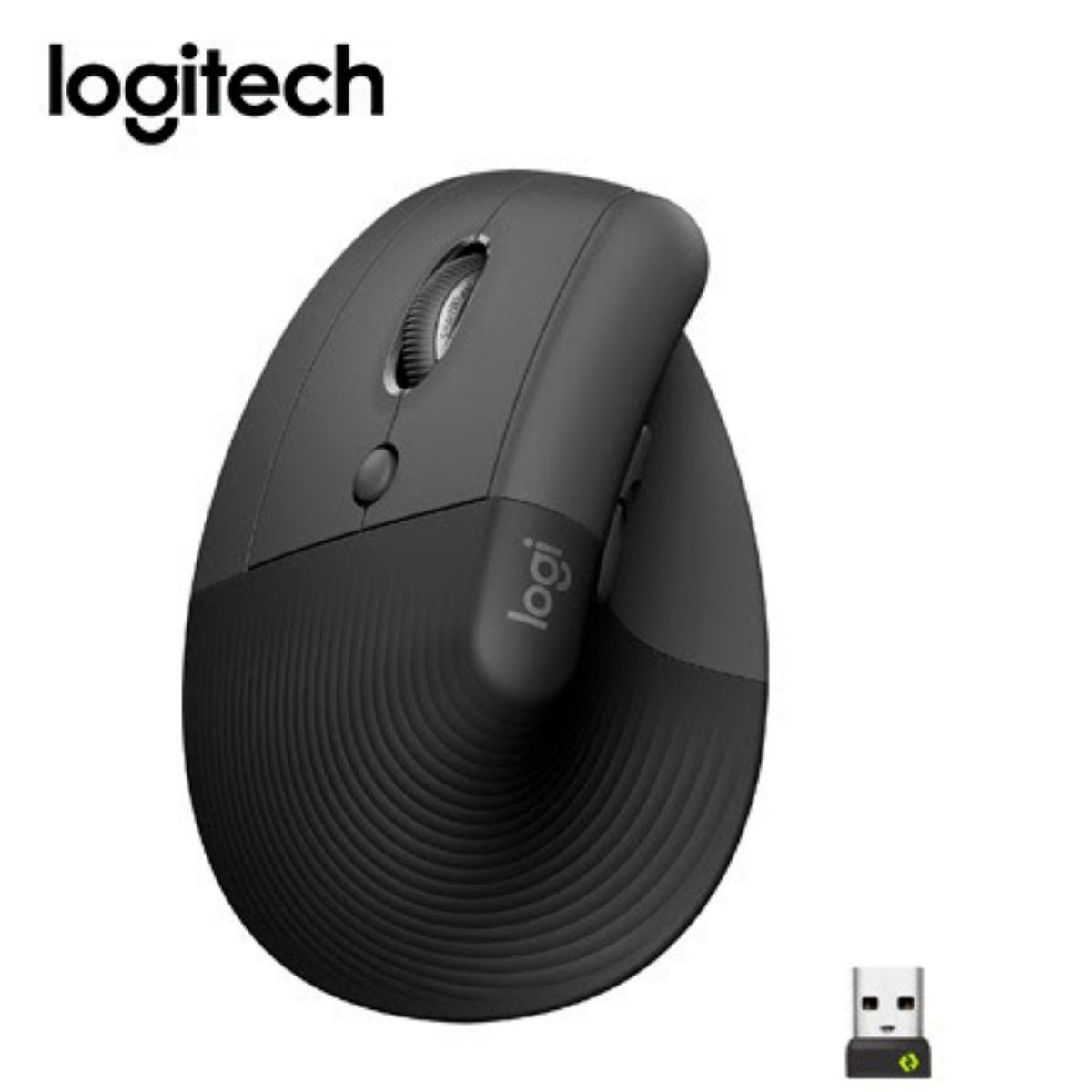 LOGITECH - MOUSE LOGITECH LIFT VERTICAL ZURDO WIRELESSBT BLACK
