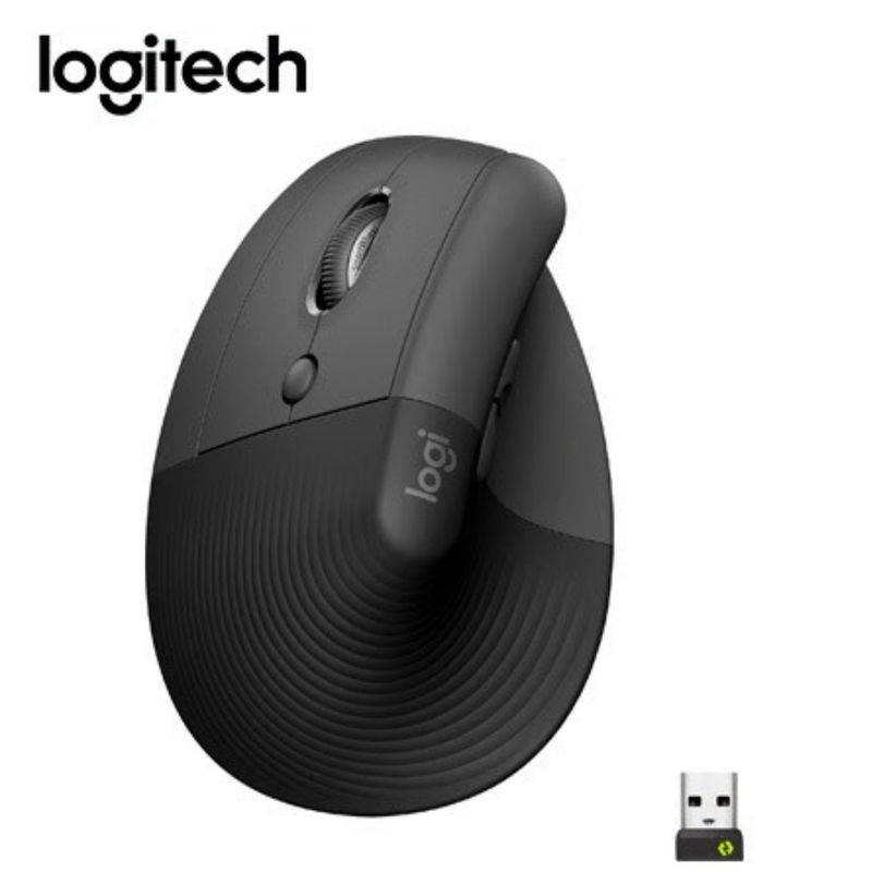 LOGITECH - MOUSE LOGITECH LIFT VERTICAL ZURDO WIRELESSBT BLACK
