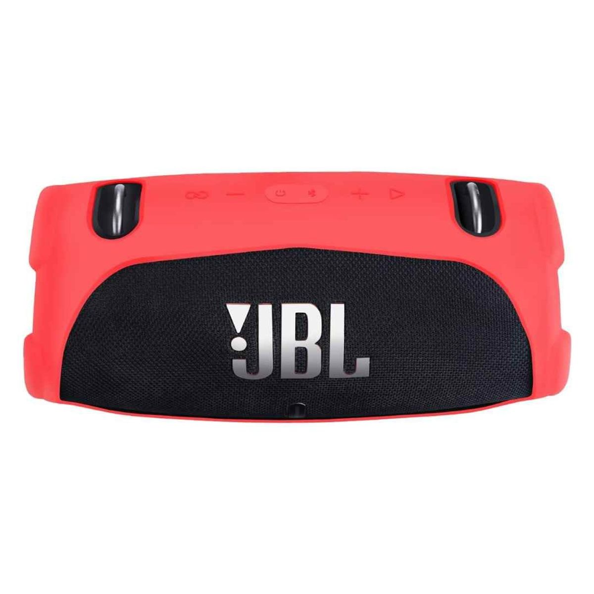 GENERICO - FUNDA CASE PROTECTOR SILICONA PARA JBL XTREME 3 ROJO