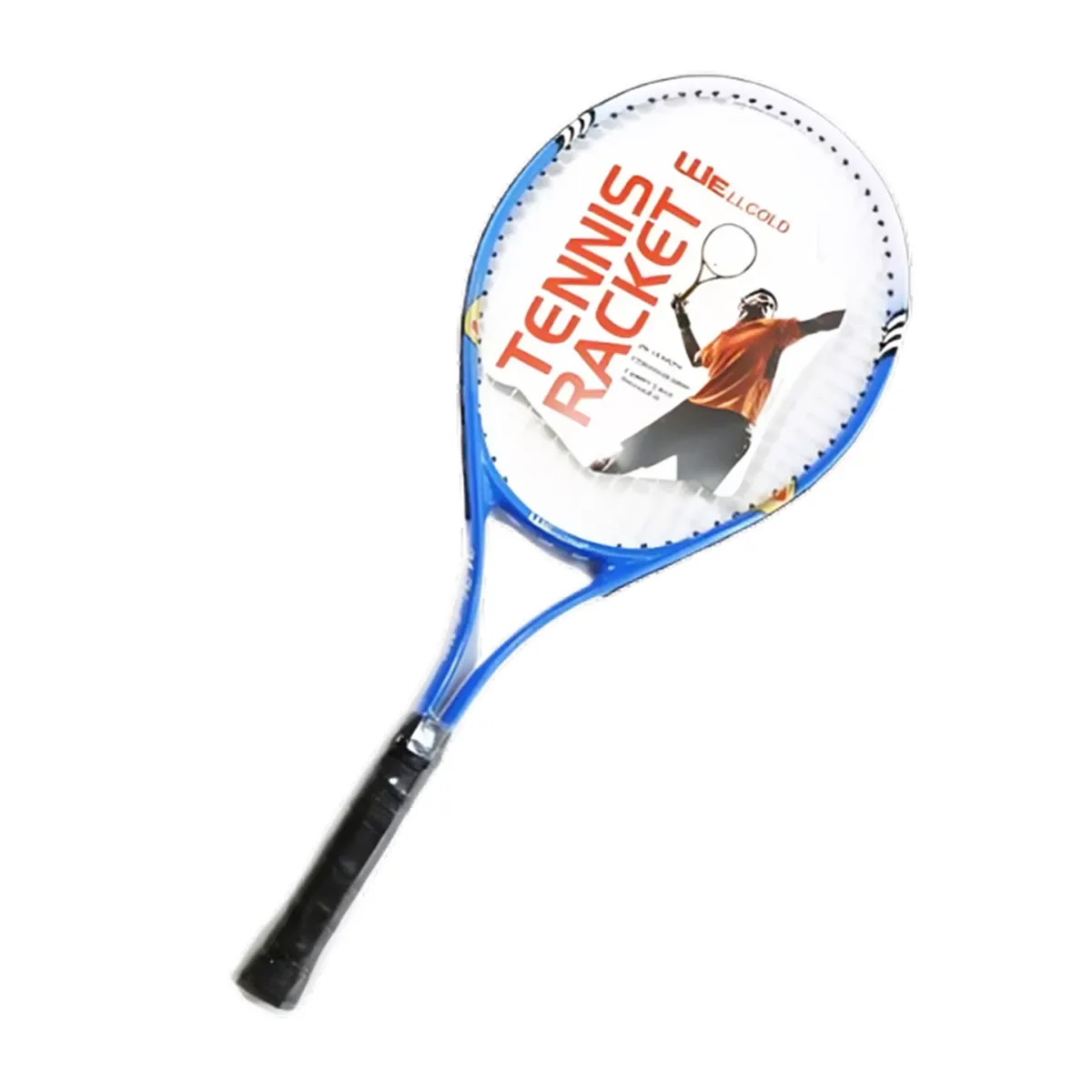 GENERICO - RAQUETA DE TENIS ALUMINIO WELLCOLD PARA ADULTO AZUL