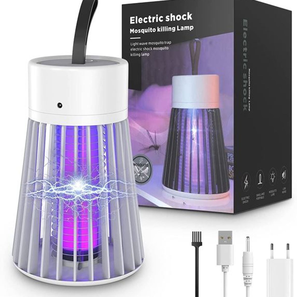 GENERICO - Lampara Recargable Mata Mosquito