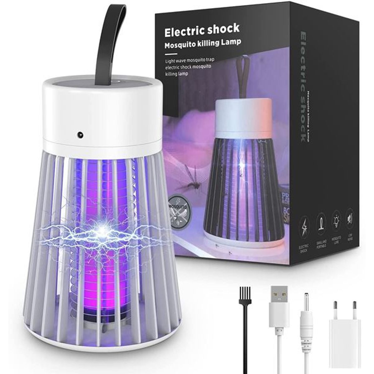 GENERICO - Lampara Recargable Mata Mosquito