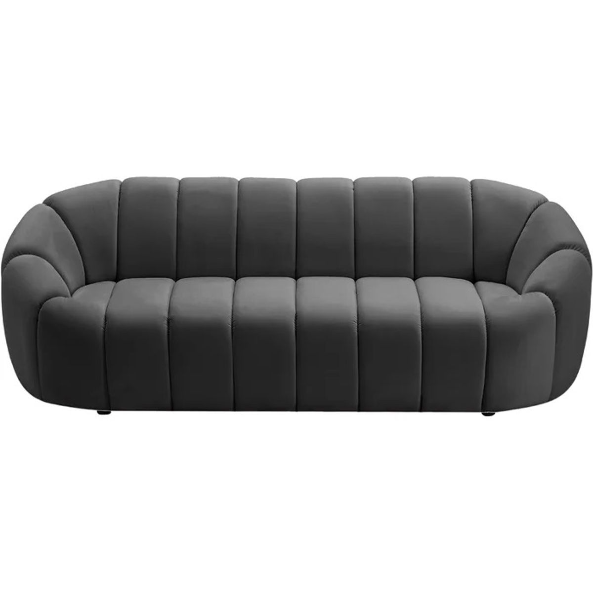 GENERICO - Sofá Arletti Curvo 3 + 2 + 1 Cuerpos - Gris