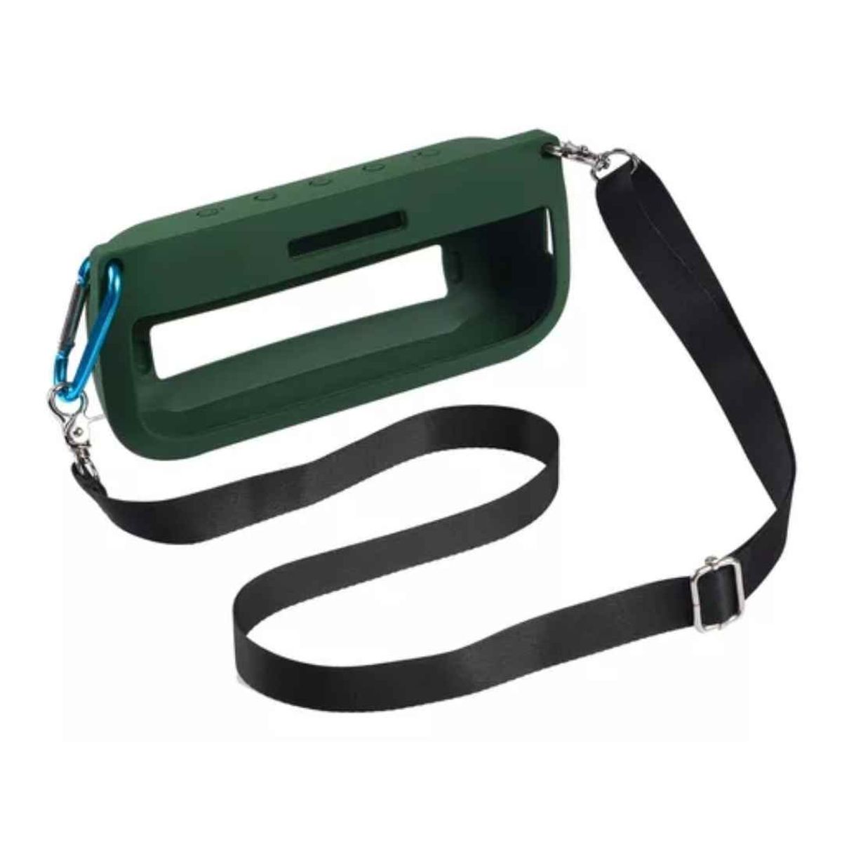 GENERICO - FUNDA CASE PROTECTOR SILICONA BOSE SOUNDLINK FLEX VERDE MILITAR