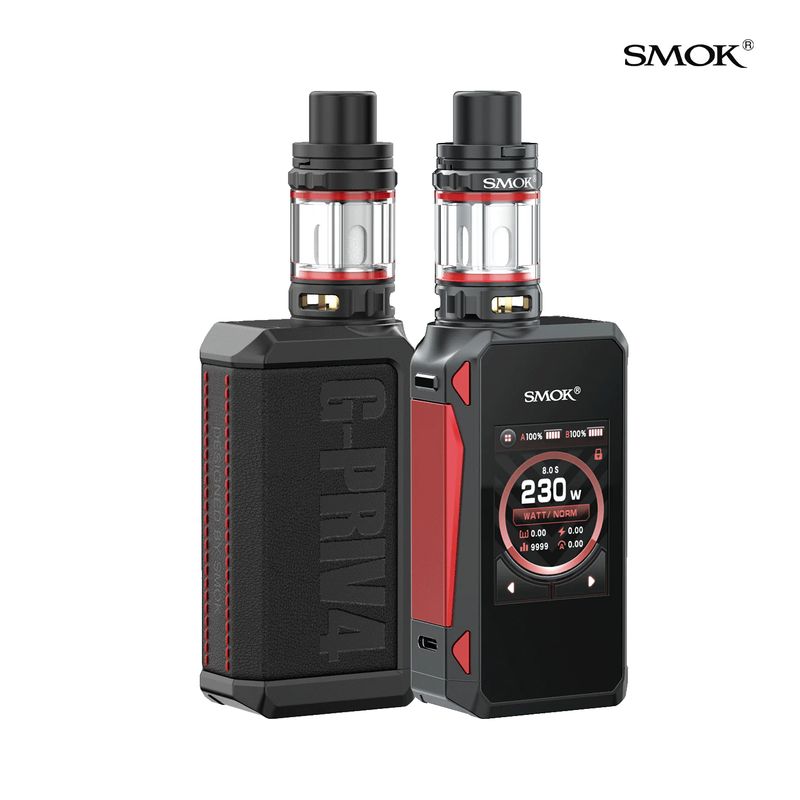 SMOK - SMOK G-PRIV 4 kit, 230W, 6,5 ml, TFV18 - Diseño: BLACK
