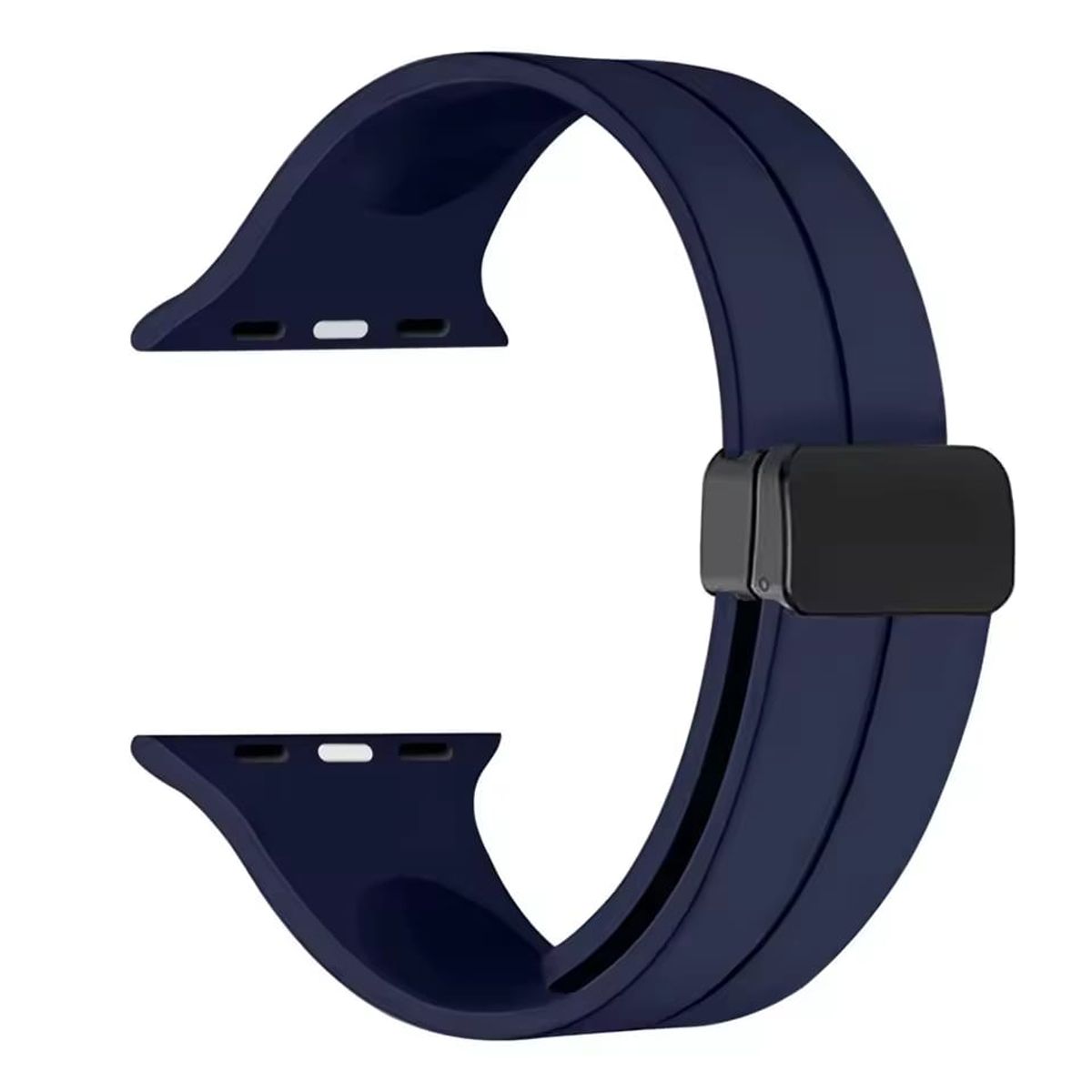 GENERICO - CORREA DE SILICONA PARA WATCH 38-40-41-42 mm SERIE 10 AZUL