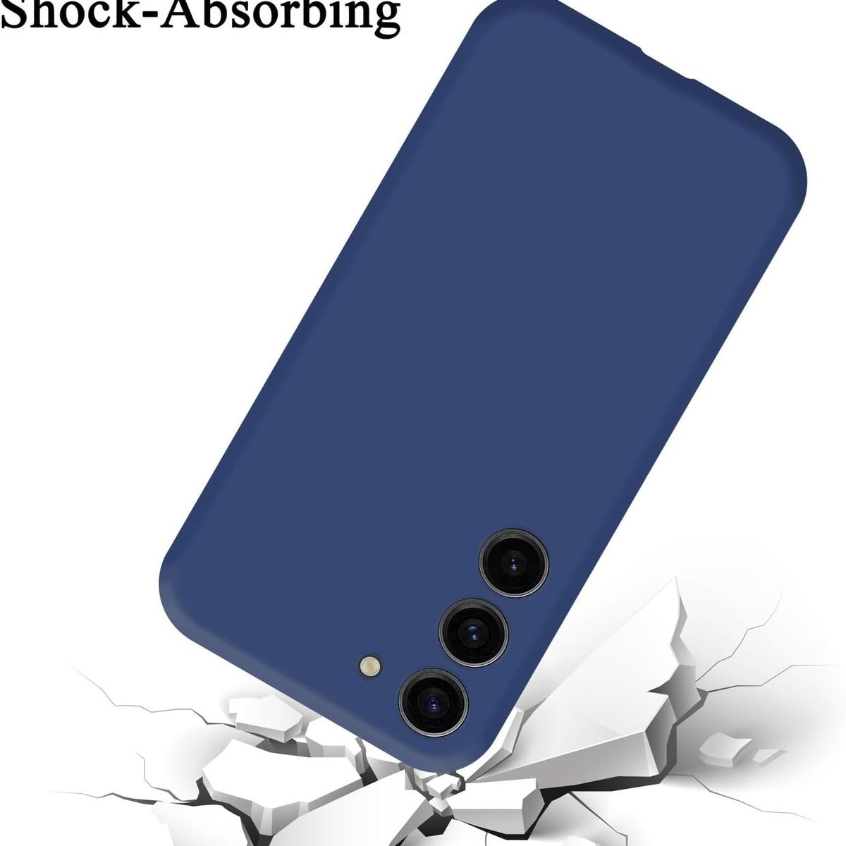 GENERICO - Case Silicona para Samsung S25 - Azul