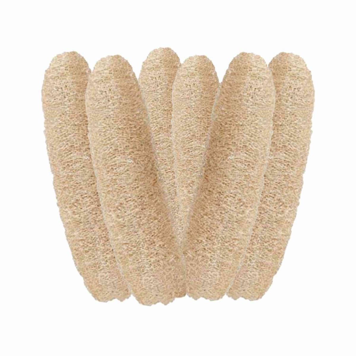 GENERICO - ESPONJA EXFOLIANTE NATURAL 6UND