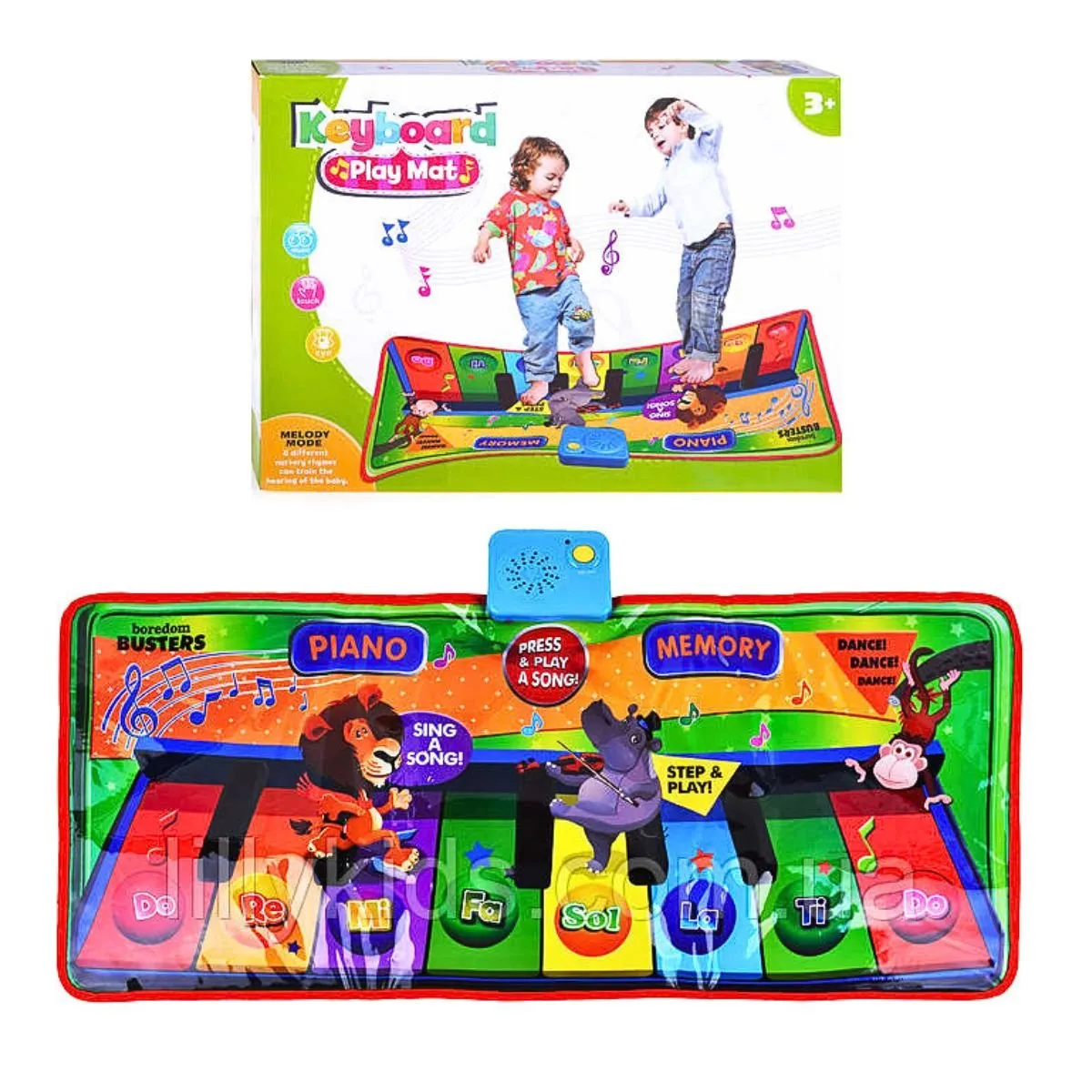 GENERICO - Alfombra Musical Para Bebes Piano Juguete Didactico