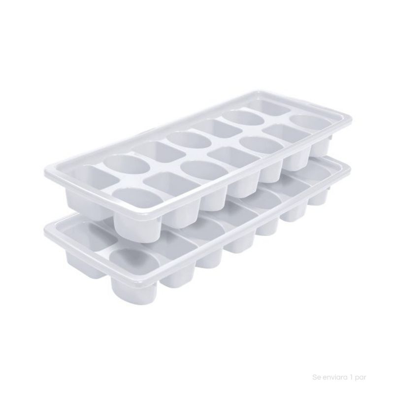POLINPLAST - Adoquinera Polin Mix Ice Blanco x2 Hielos Perfectos