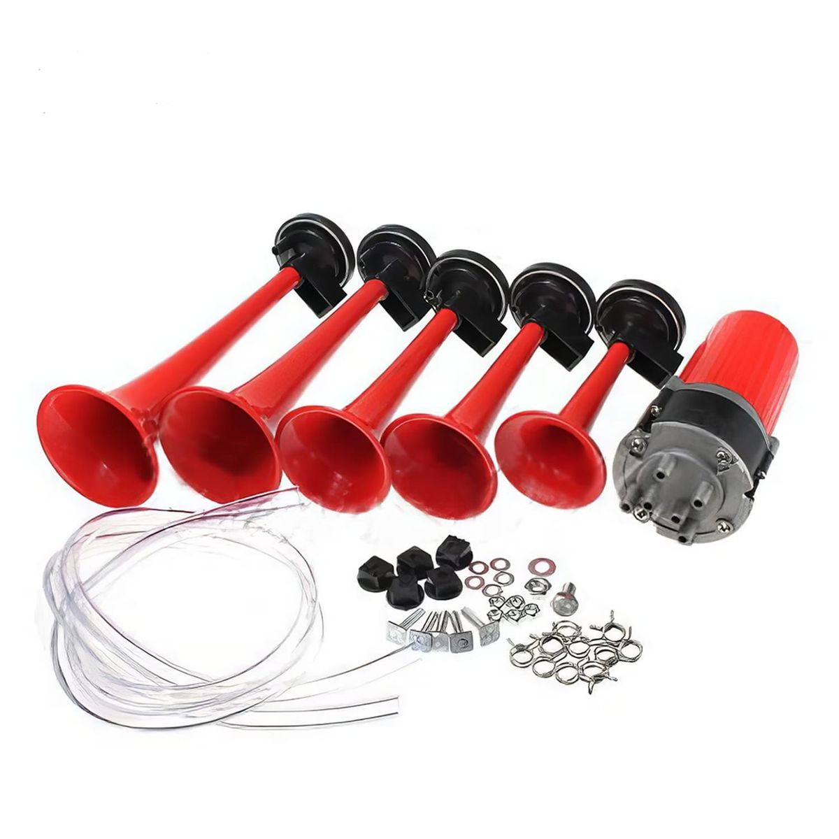 GENERICO - Claxon Musical La Cucaracha 5 Cornetas 12V