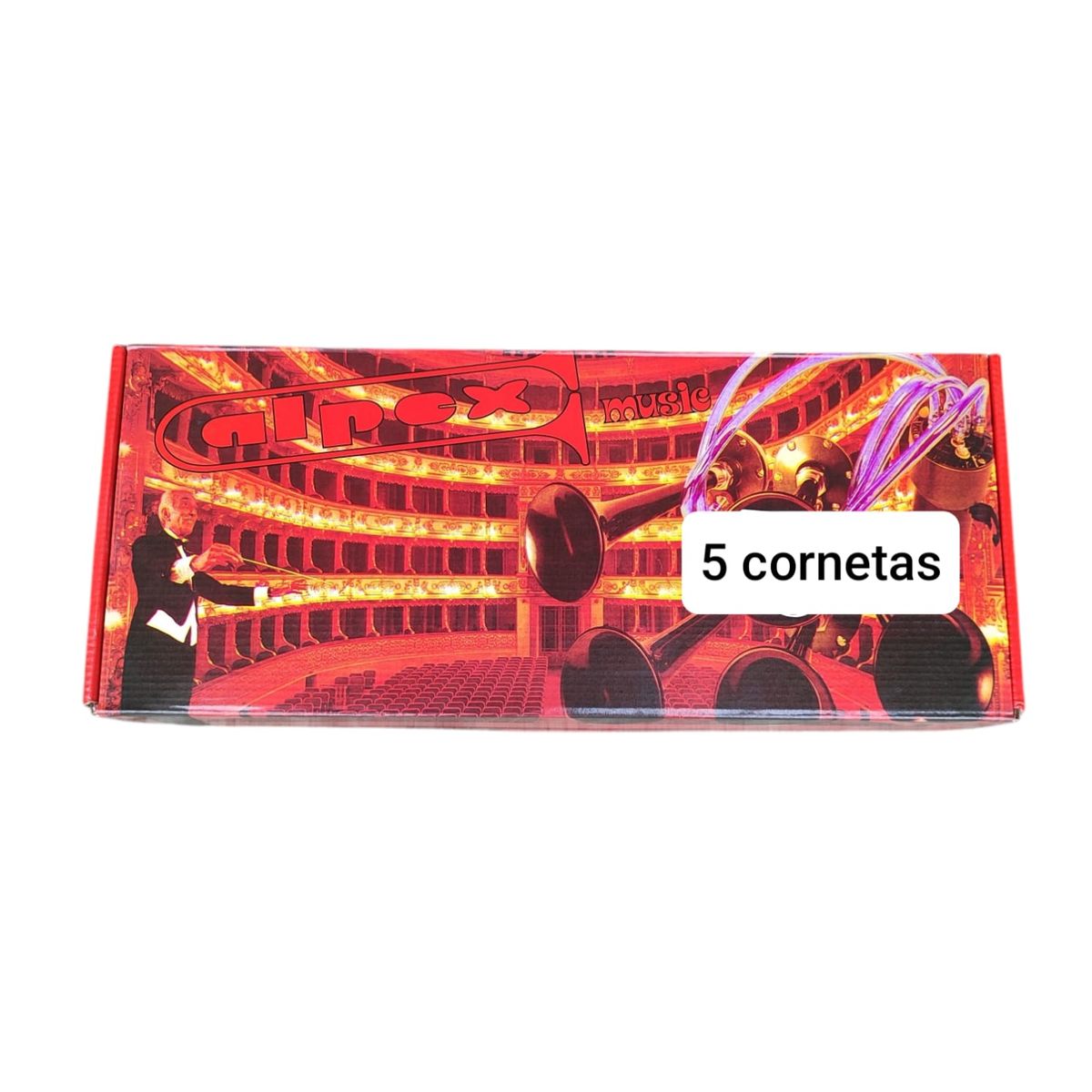 GENERICO - Claxon Musical La Cucaracha 5 Cornetas 12V