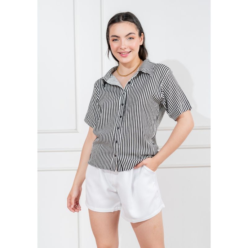 GENERICO - Blusa Casual Mujer manga corta