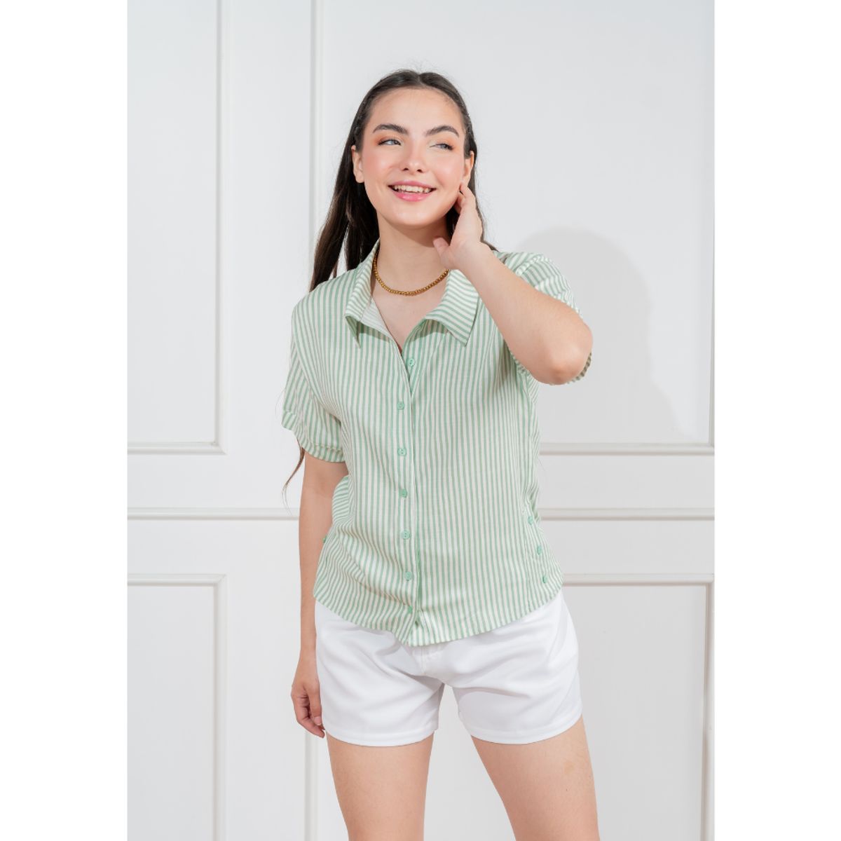 GENERICO - Blusa Casual Mujer manga corta