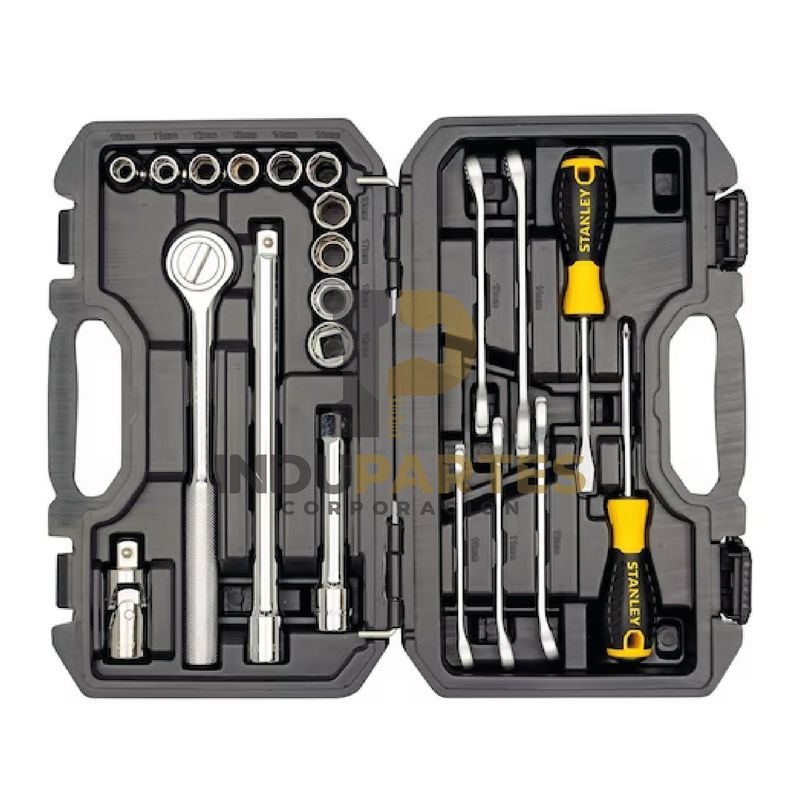 STANLEY - Juego de Herramientas Mando 1/2" 21 Piezas Stanley STMT45513-LA